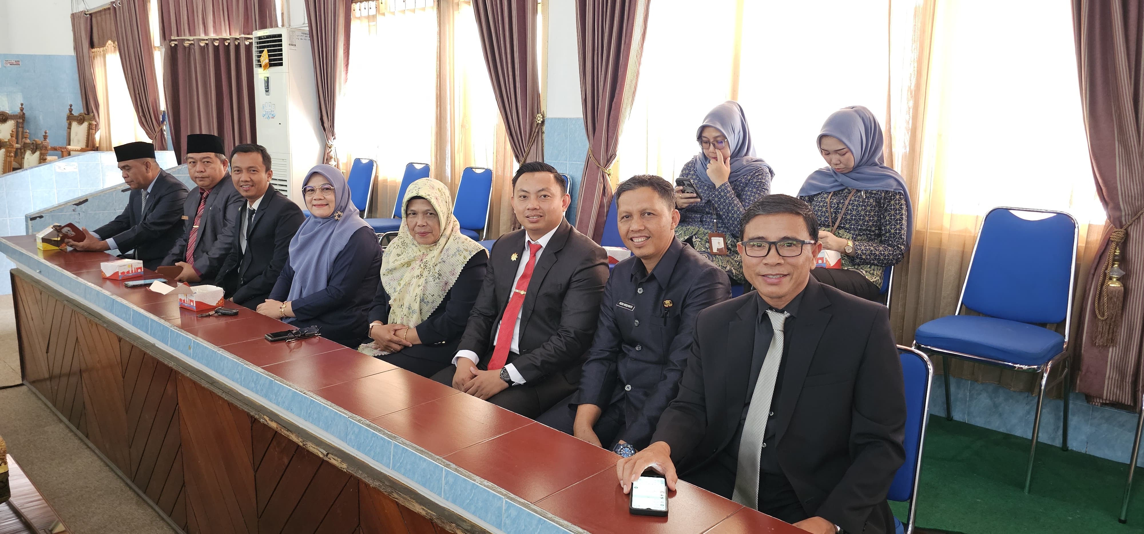 Rapat paripurna DPRD kabupaten Rejang Lebong