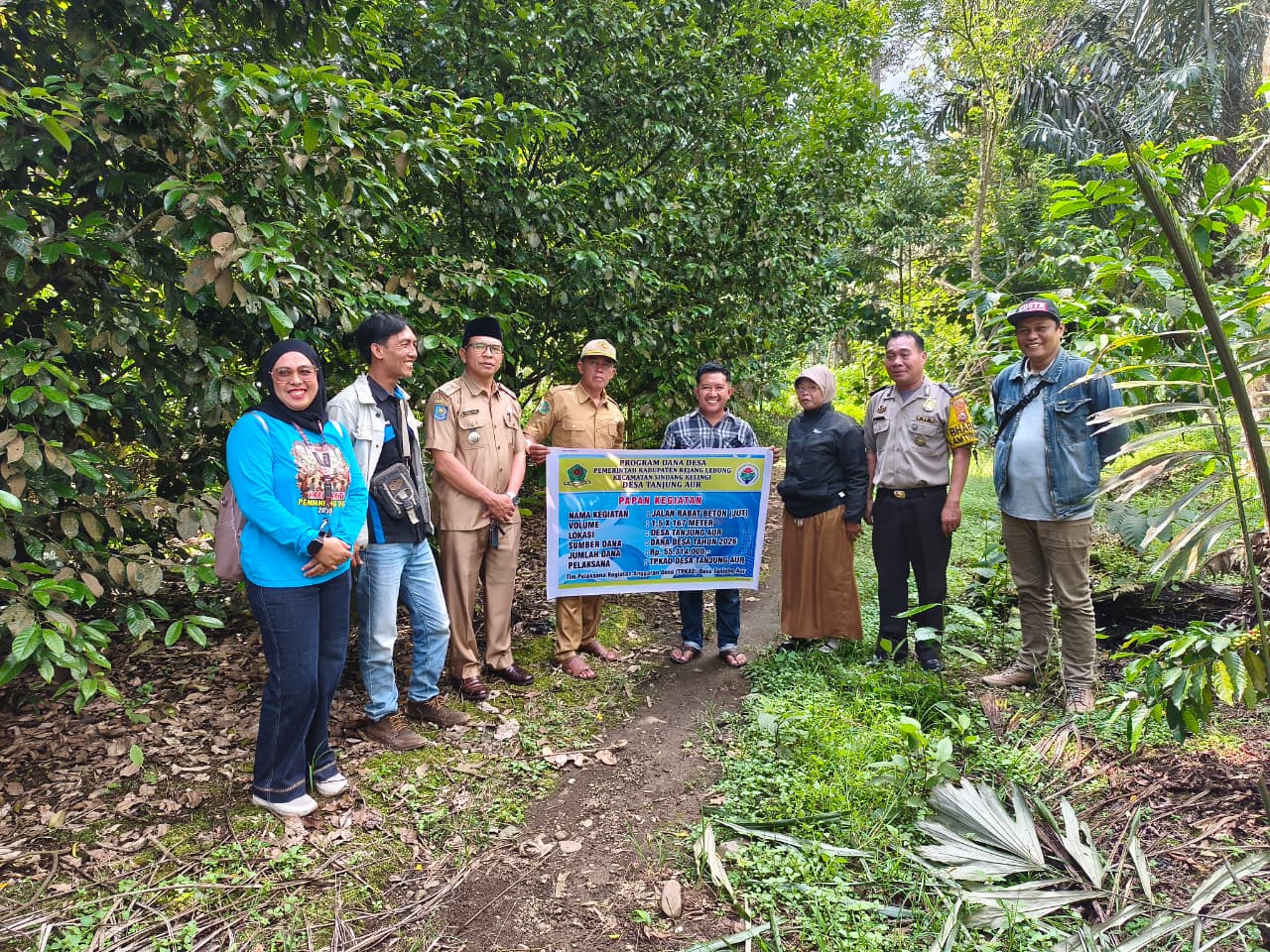Penyaluran BLT DD dan Titik Nol Desa Tanjung Aur