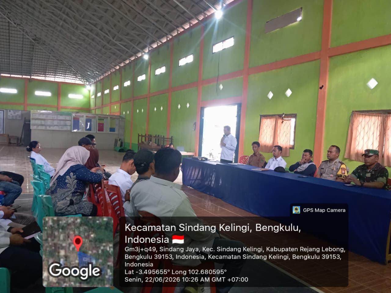 Titik Nol dan Penyaluran BLT DD Desa sindang Jaya