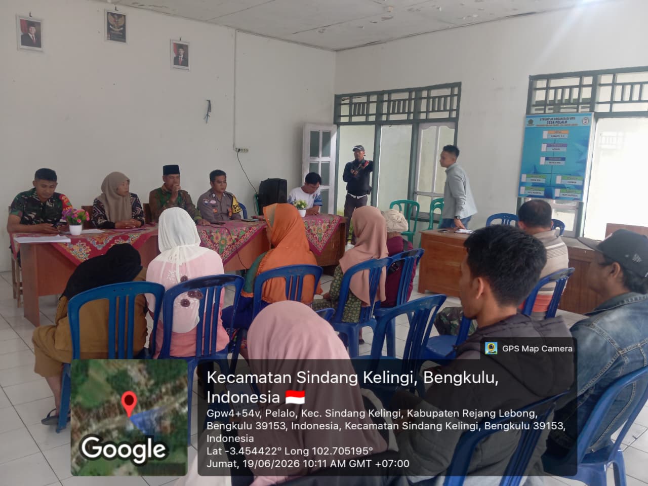 Titik Nol dan Penyaluran BLT DD Desa Pelalo
